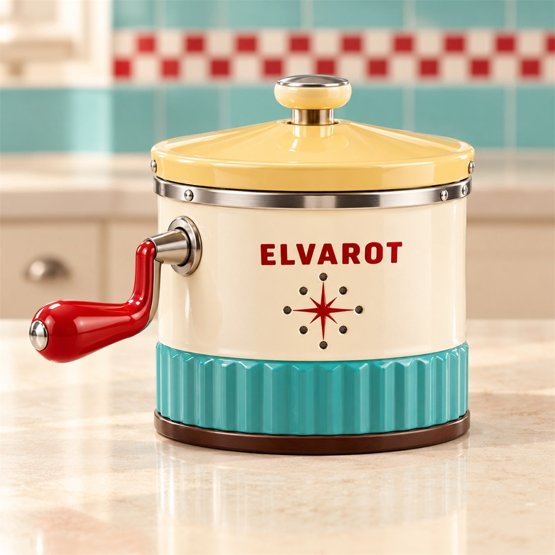 Elvarot Hand-Crank Flour Sifter - main product view
