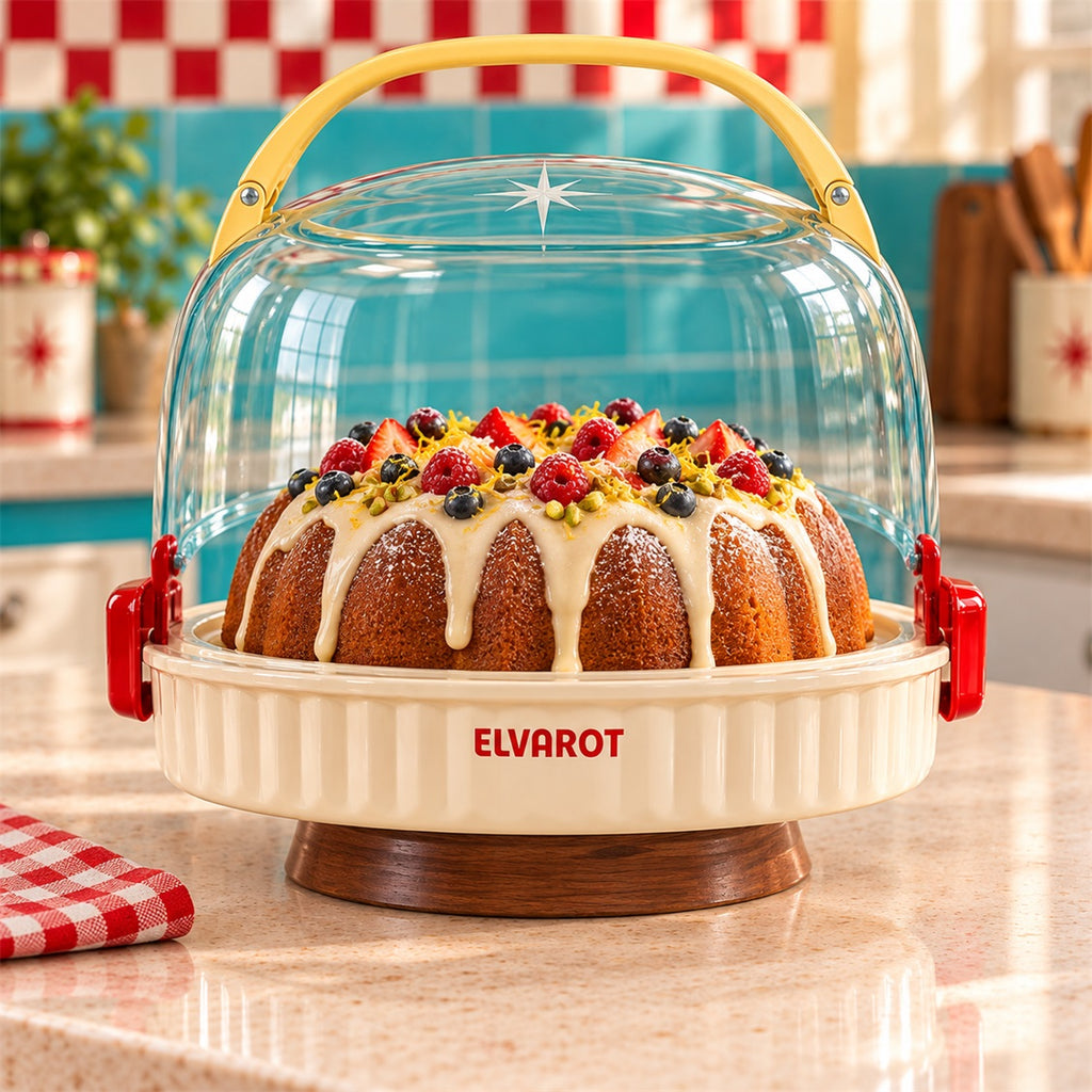 Elvarot Covered Cake Carrier - secondary product or use view
