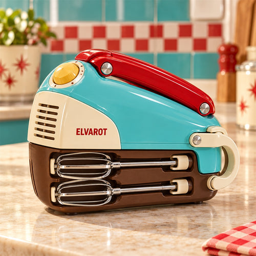 Elvarot Folding Hand Mixer with Beater Storage - main product view