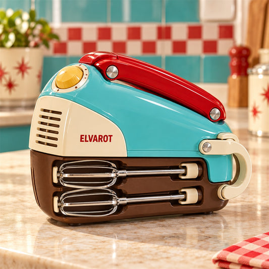 Elvarot Folding Hand Mixer with Beater Storage - main product view